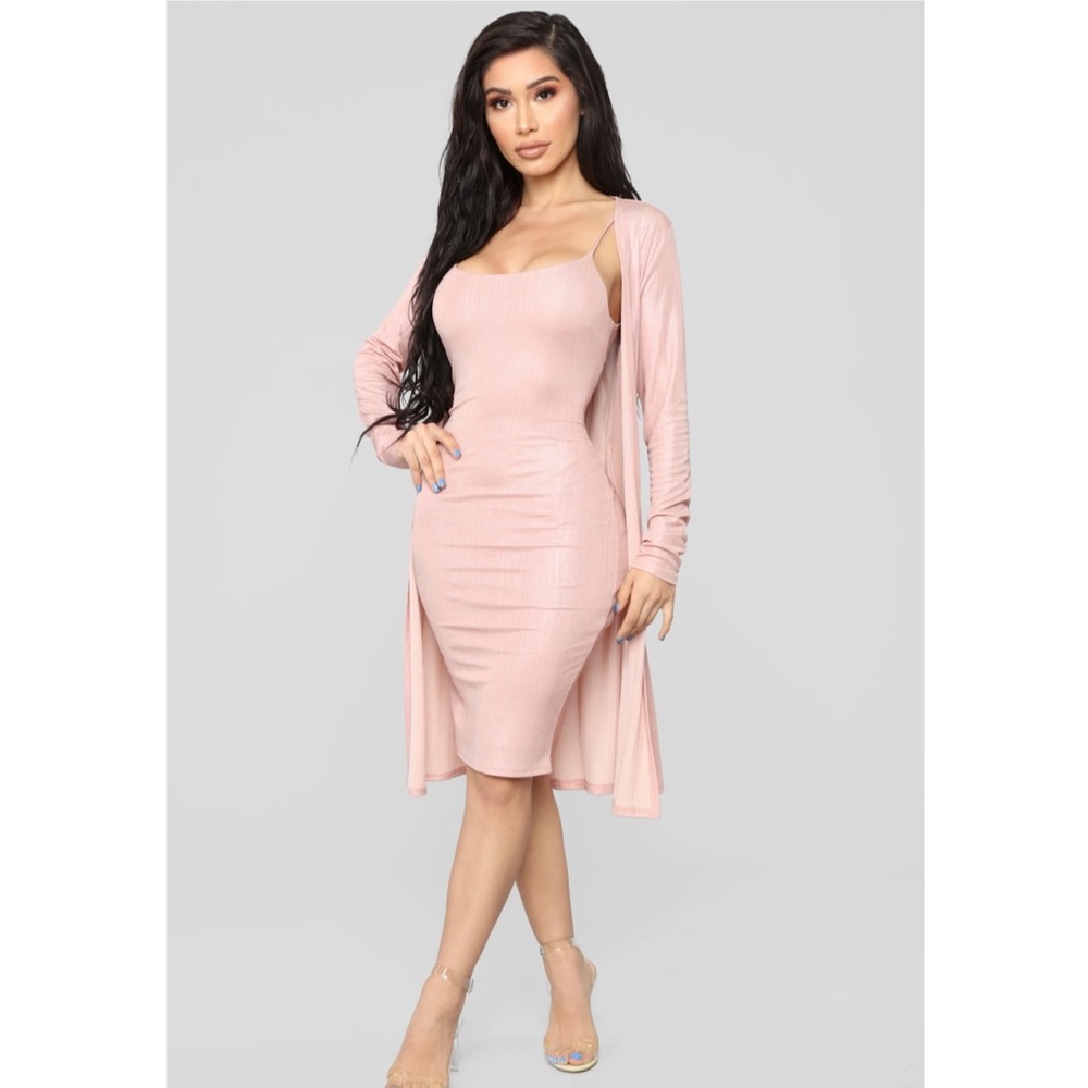 💕 PINK Hot Metallic Dress Set 💕🫶🏻